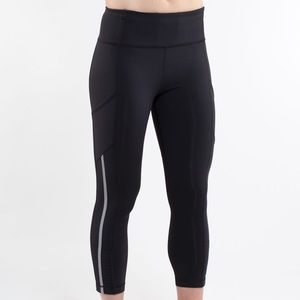 Lululemon Back On Track Crop pants black 4